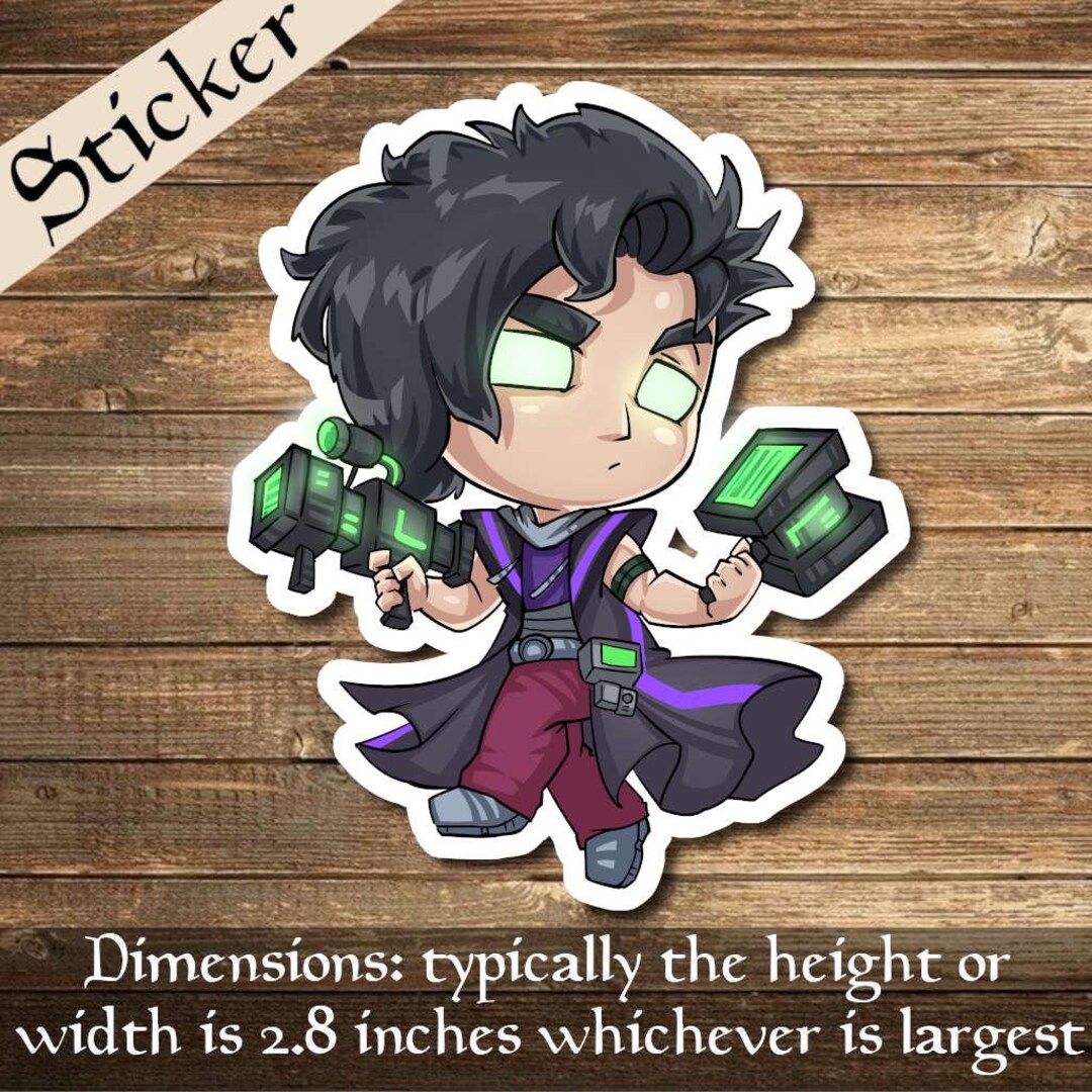 Winter, Cynical Opportunist Deck Box Sticker- Perfect for Deck