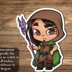 Baru, Wurmspeaker sticker- perfect for Deck boxes, laptops, journals, planners+ by Mega chibi