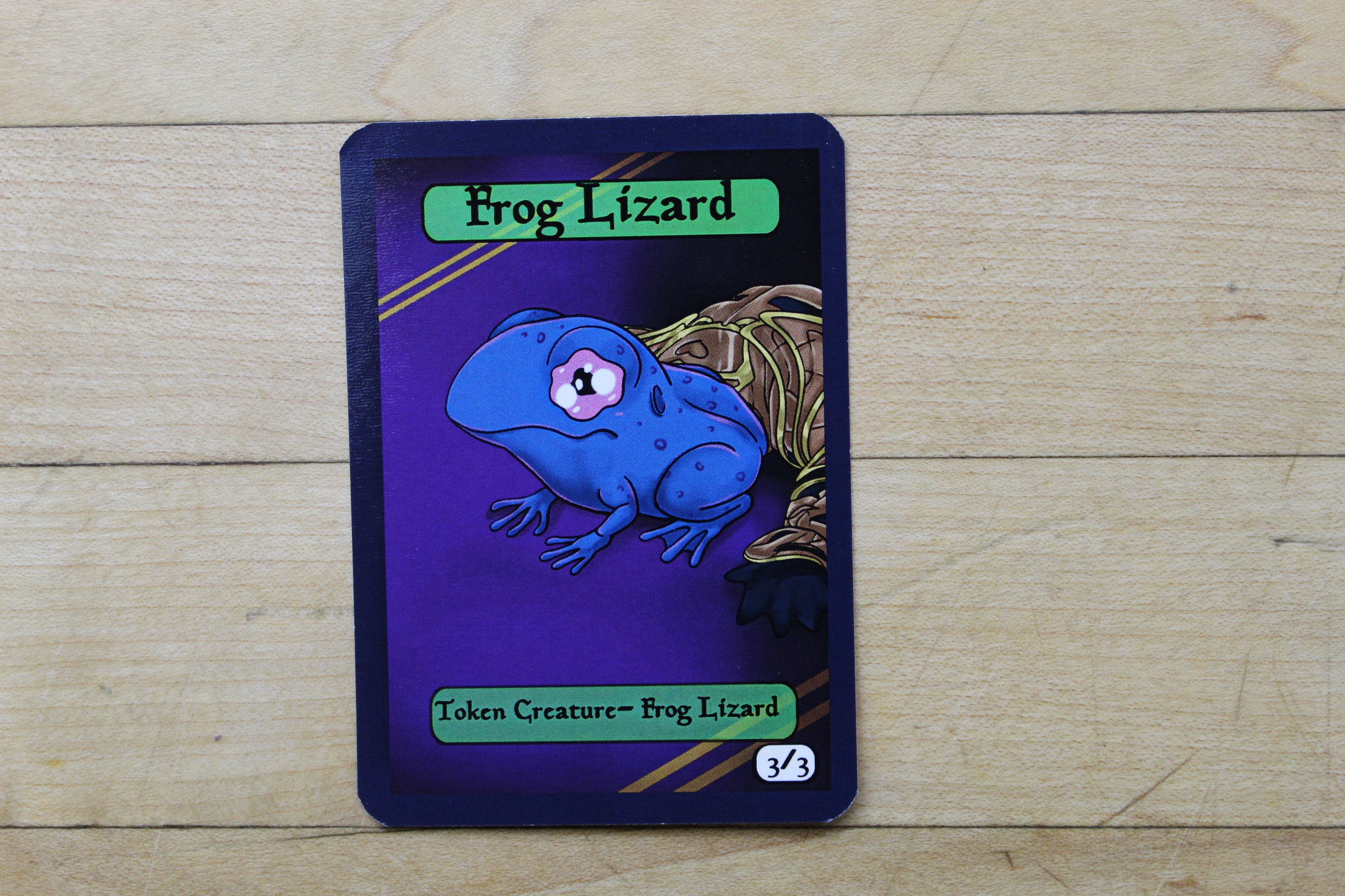 3/3 Frog Lizard Singles for Alter Art, Edh,standard,commander