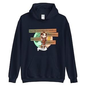 Chibi Arlinn Unisex Hoodie, perfect gift for Magic the Gathering Lovers! Mega Chibi the Gathering  hooded sweatshirt