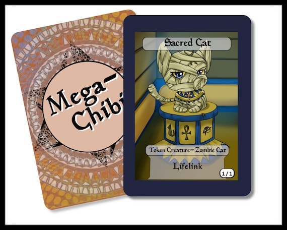 Sacred Cat 1-1 Lifelink Singles for Alter Art, Edh,standard