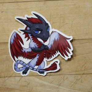 Chibi Drachenfürst Ojutai Aufkleber Inspiriert von Magic- Decals perfekt für Deckboxen, s, Laptops, Journals, Planner+ von Mega chibi