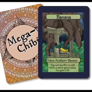 banane simple pour alter art, Edh, standard, commandant, vintage et moderne-mignon af-mega chibi