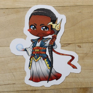 Original  &quot;Teferi&quot;  Chibi- Styled Sticker for Deck boxes,  s, laptops, journals, planners and much more!