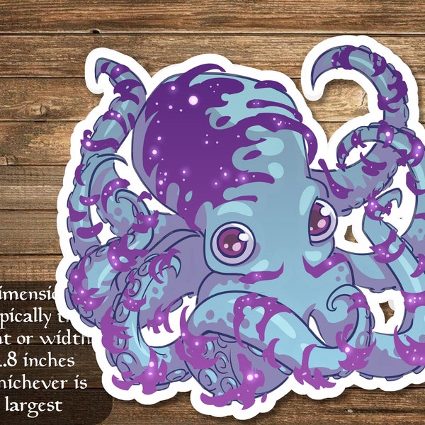 Octavia Living Thesis sticker Inspired by Magic- perfect for Deck boxes, laptops, journals, planners+ by Mega chibi