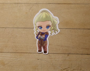Hanna, Ship's Navigator sticker Inspired by Mtg- Decals perfect for Deck boxes,  s, laptops, journals, planners+ by Mega chibi