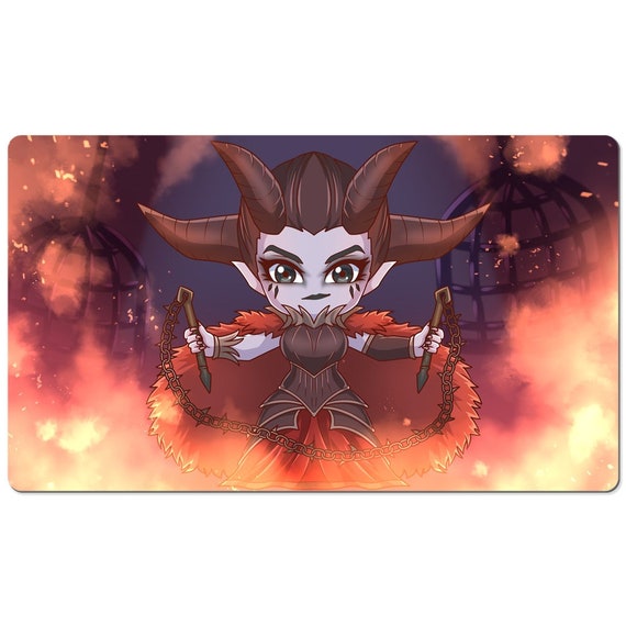 Judith The Scourge Diva Chibi Playmat Inspired By Mtg By Mega Etsy Hong Kong