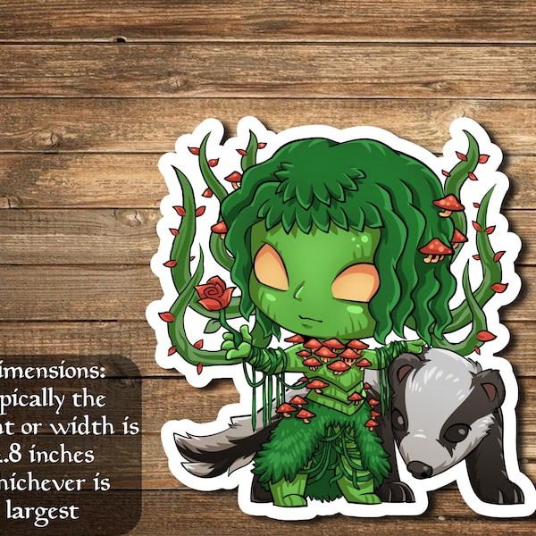 Greensleeves,  Maro-Sorcerer sticker Inspired by Magic- perfect for Deck boxes, laptops, journals, planners+ by Mega chibi