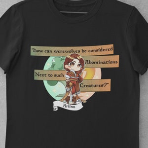 Chibi Arlinn Unisex Ultra Cotton Tee, perfect gift for Magic the Gathering Lovers! Mega Chibi the Gathering