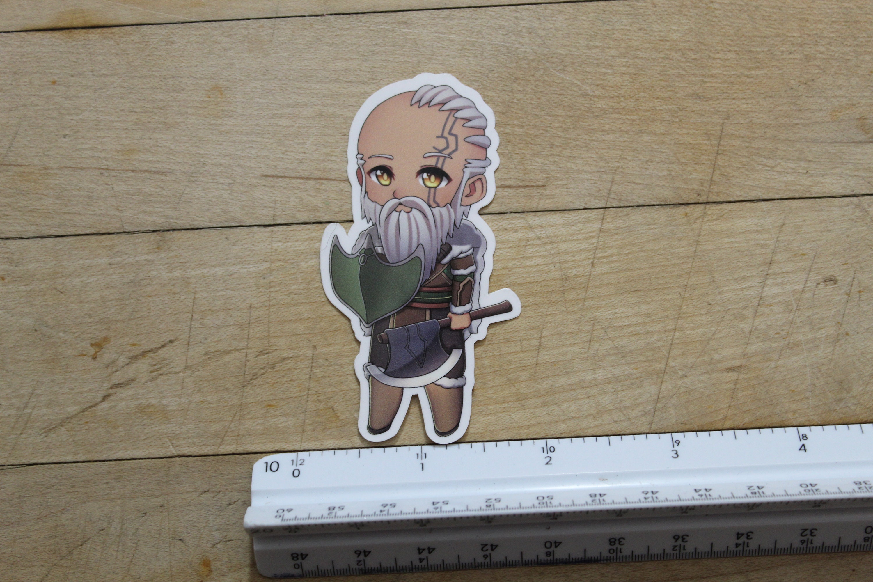 Fynn, the Fangbearer Sticker - Decals Perfect for Deck Boxes, S ...