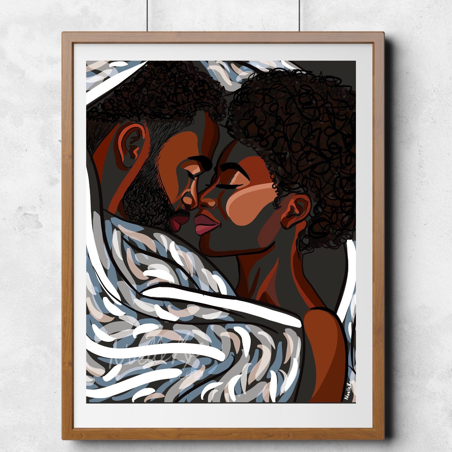 African American Love Art
