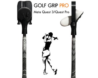 Golf Grip Pro - Meta Quest 3, Quest Pro