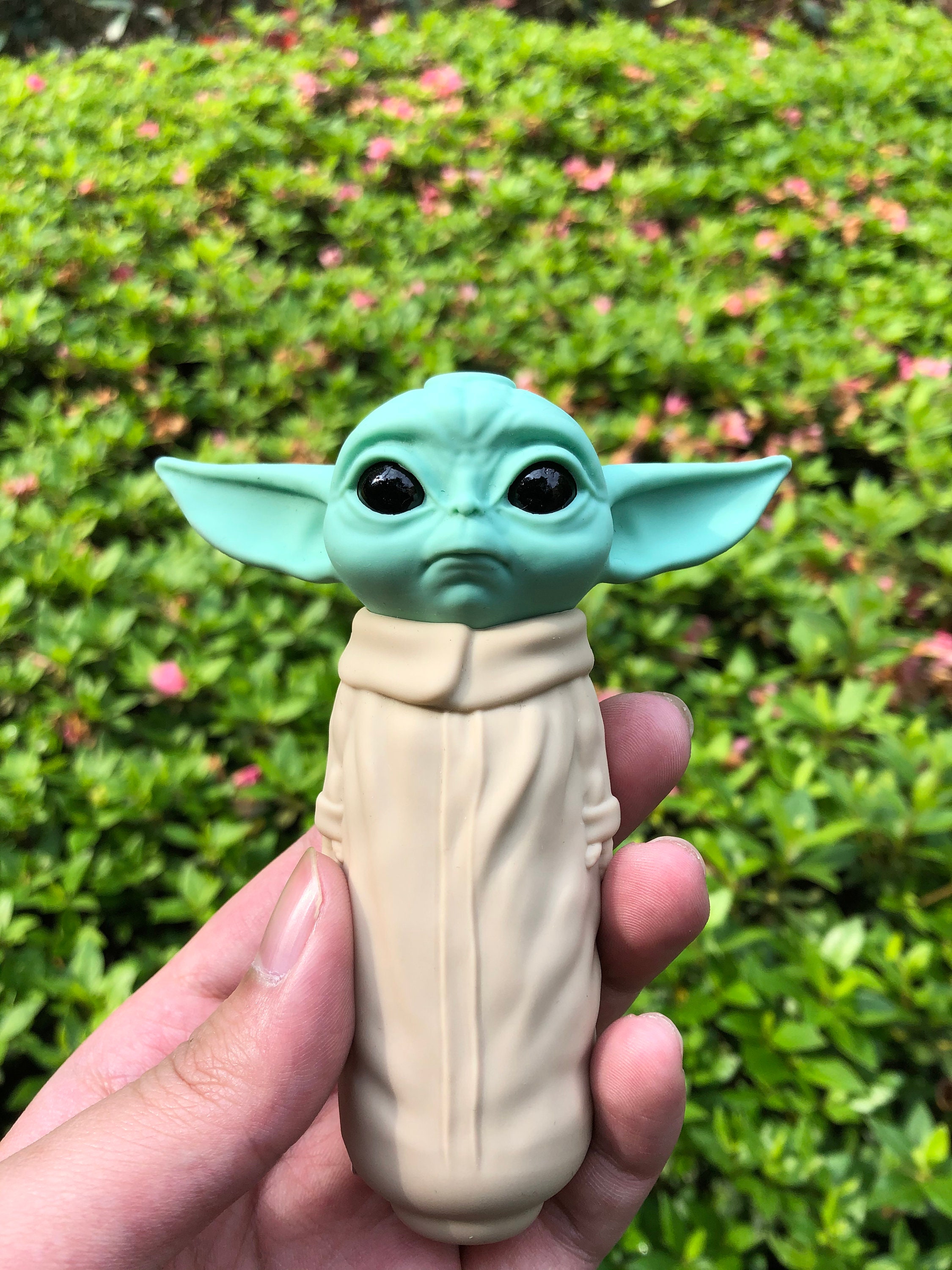 Baby Yoda tube glass bowl organic food grade cute silicone Etsy