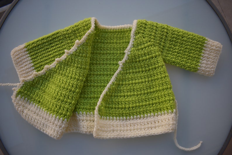 Baby kimono crochet PATTERN ENGLISH Etsy