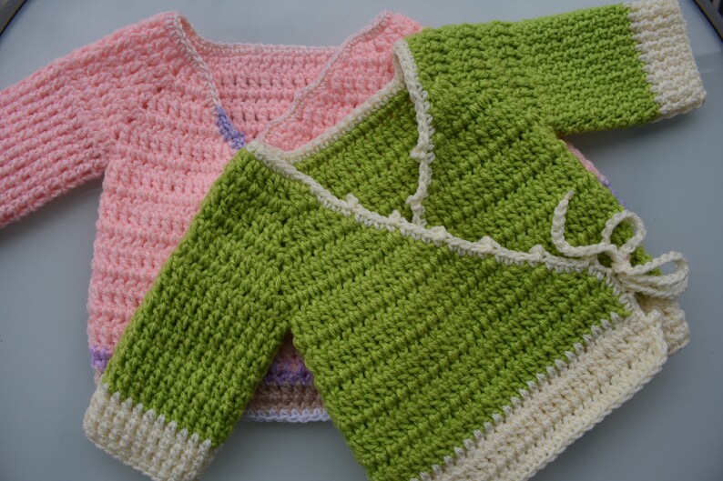 Baby kimono crochet PATTERN ENGLISH Etsy