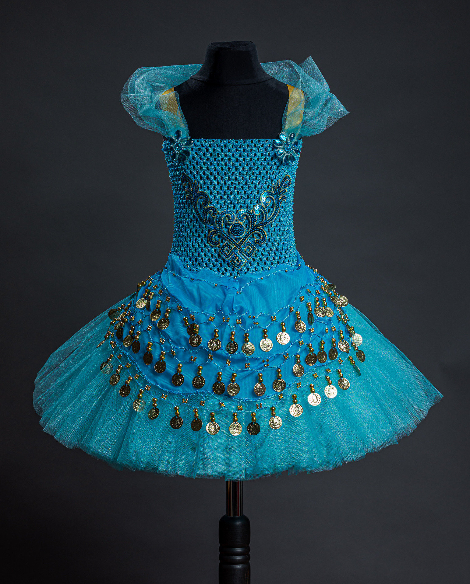 arabian nights cocktail dress Arabian Nights Gown Blue Haze / 6