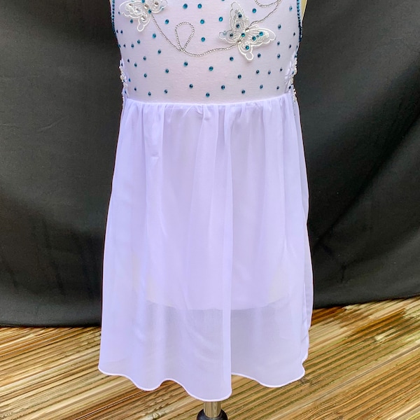 White and Black Contemporary/Lyrical Costume
