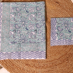 Sarong indiano fatto a mano con bandana Mini sciarpa stampata con motivo floreale Pareo in puro cotone per donna Copricostume Regalo per lei