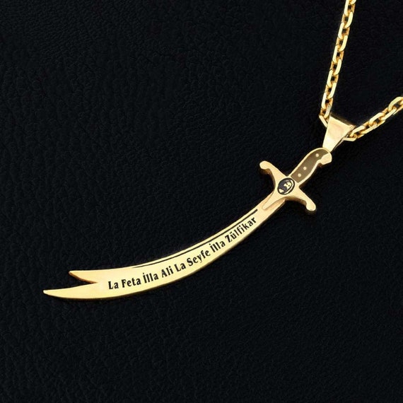 Gök-Türk Ring '2 Schwerte' - Verstellbarer Zülfikar Ring Für Herren