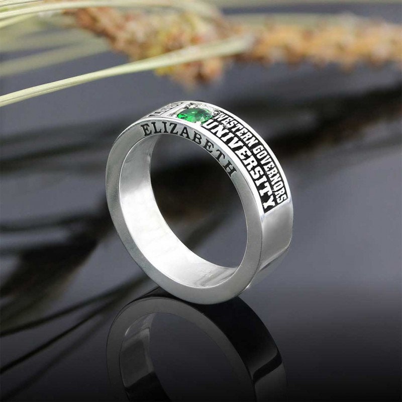 Western Governors University class Ring personalized School