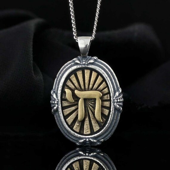Chai pendant hotsell silver