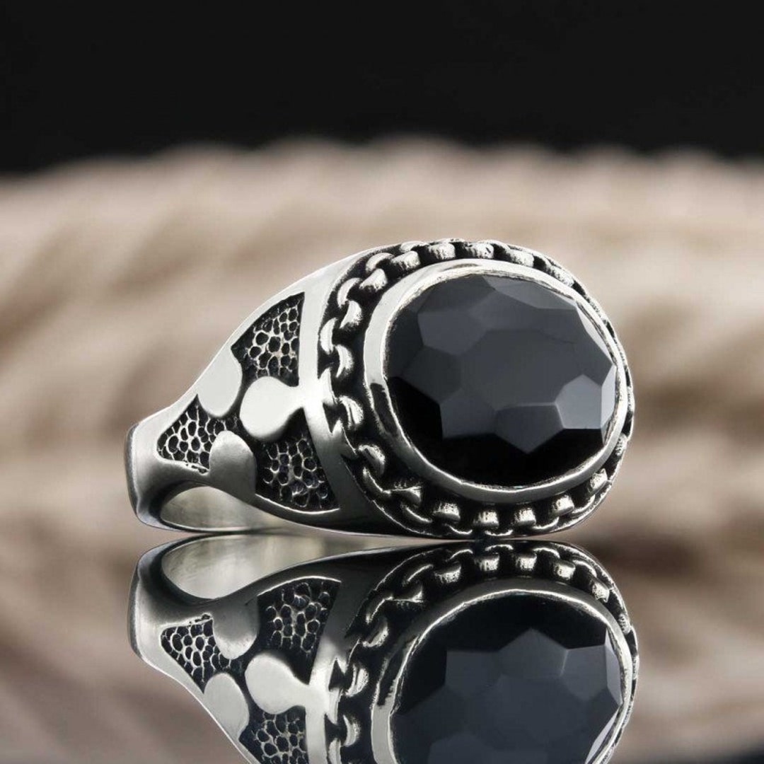 Männer Claddagh Ring Sterling Silber, Traditionelle Irische Ring