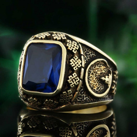 Oxid Raised Buddha Ring Oxid Raised Buddha Ring