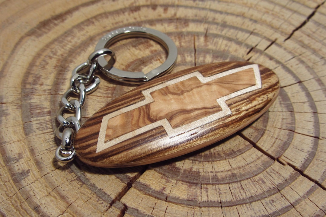 Chevrolet sale logo keychain