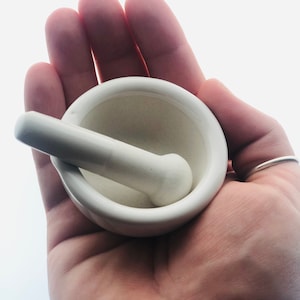 Liten mortel och mortelstöt - Levereras snabbt