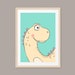 Dinosaur Nursery Print, Dinosaur Decor, Kids Room Decor, Kids Playroom ...