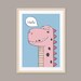 Dinosaur Nursery Print, Dinosaur Decor, Kids Room Decor, Kids Playroom ...