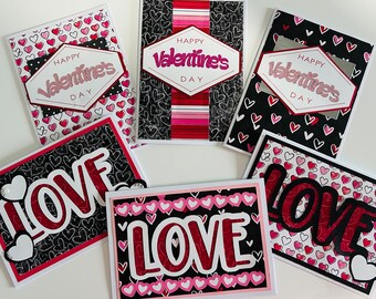 Set of Six Valentine’s Day Cards