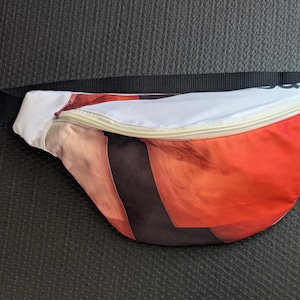 Upcycled fanny pack / banana bag - size L