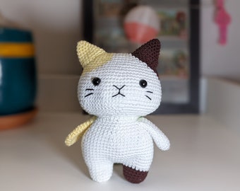 Chat peluche personnalisable, amigurumi