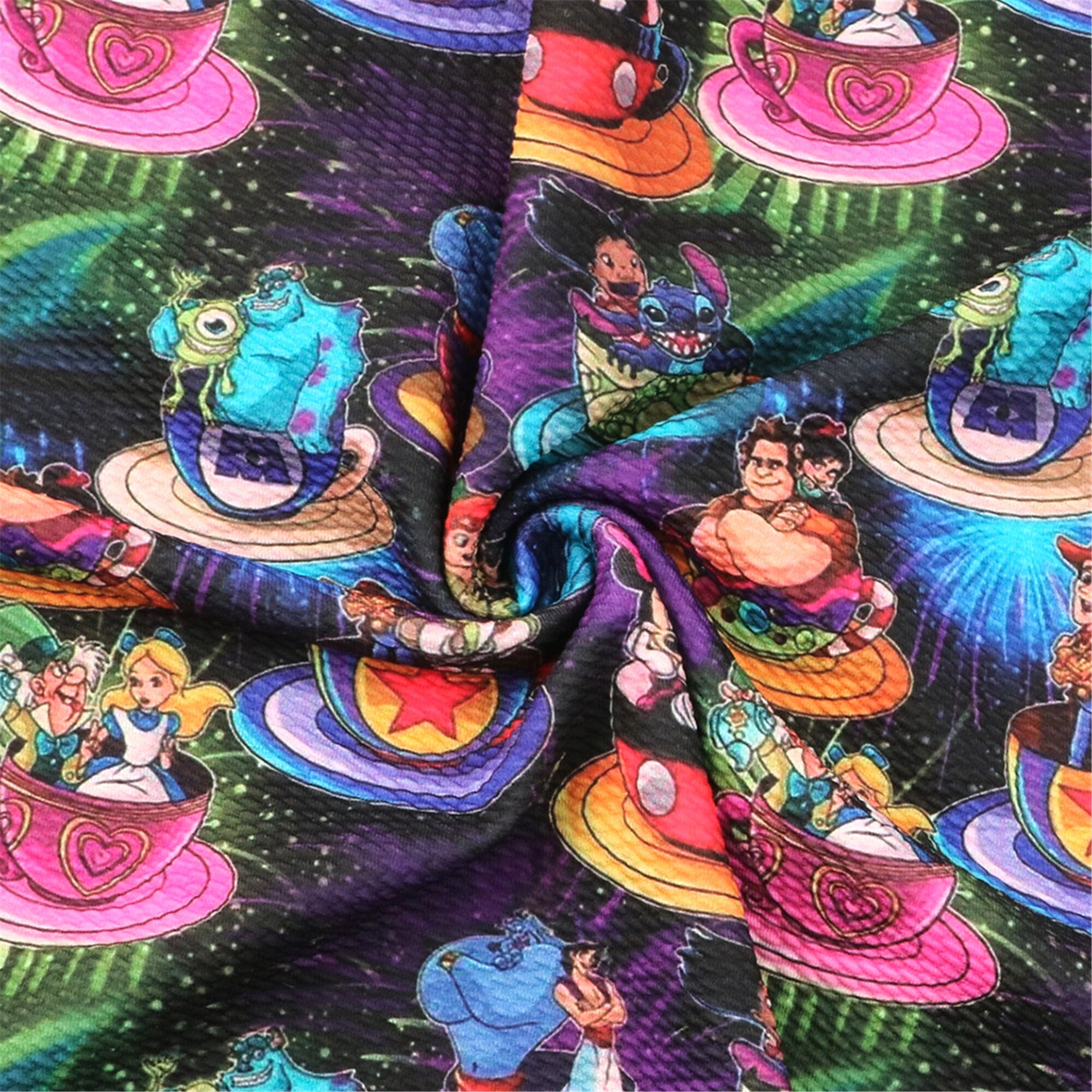 Cartoon Printed Fabric by the YardChoose Material Bullet Etsy