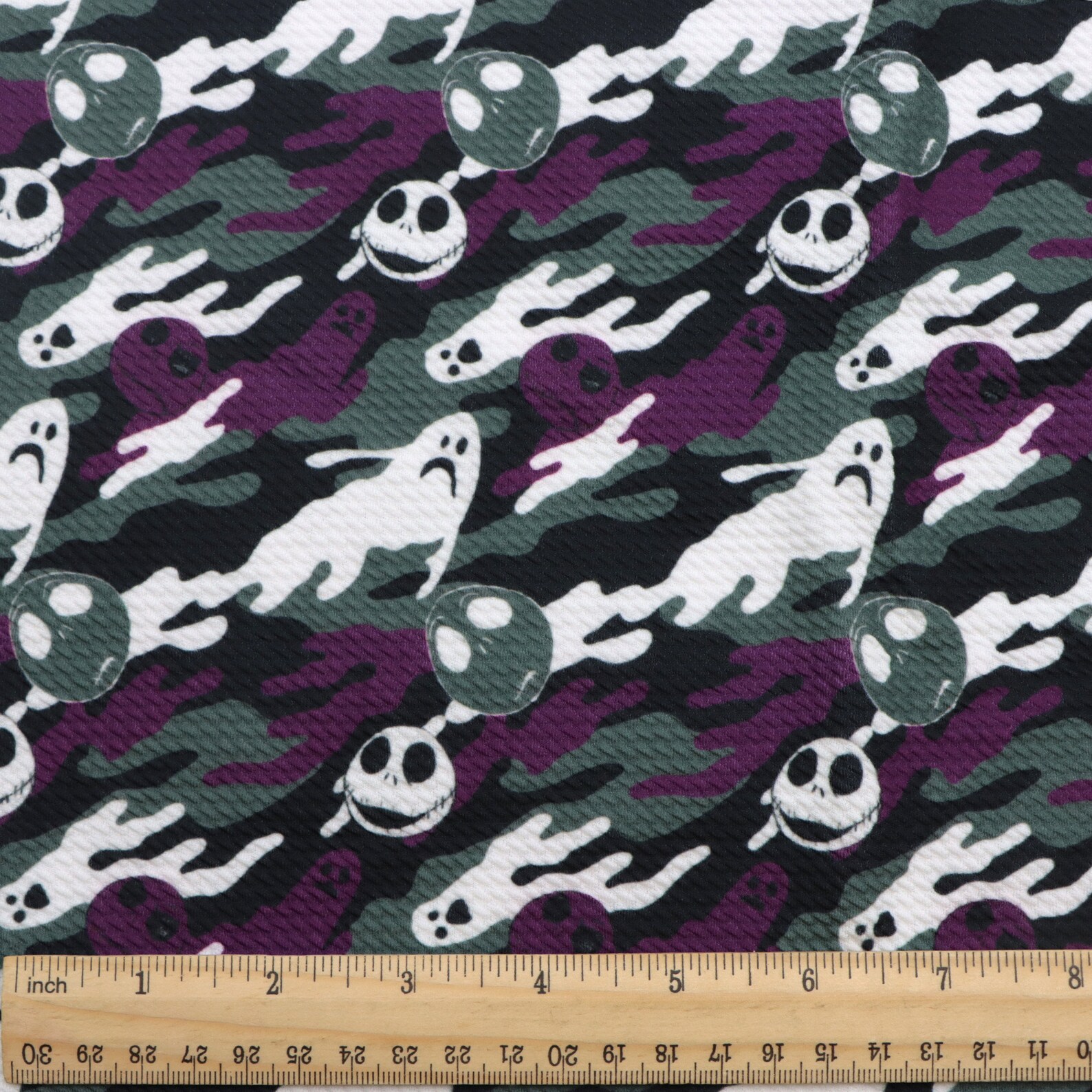 Halloween Cartoon Print Cotton Fabric/bullet Textured | Etsy