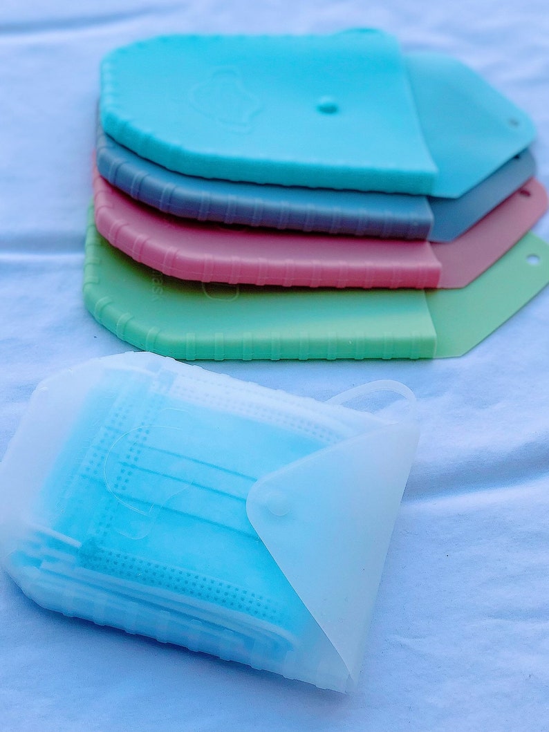 Face Mask Case Storage Box Disposable Face Mask Case Mask Etsy