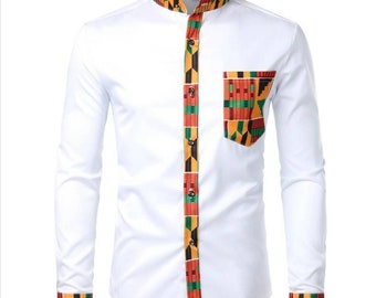 mens kitenge shirt designs