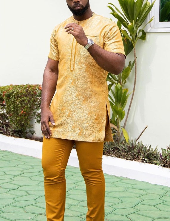 African Dashiki Set, Matching Shirt and Pant/african Clothing