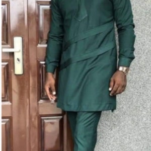 African Men Clothing | Kaftan African Men Shirt and Down White| Dashiki Mens Shirt| Family African Wear | African Men&#39;s Clothing| DHL