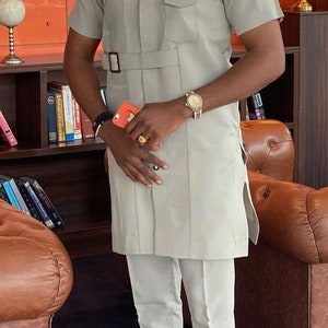 African Men Clothing | Kaftan African Men Shirt and Down White| Dashiki Mens Shirt| Family African Wear | African Men&#39;s Clothing|