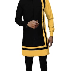 African Men Clothing | Kaftan African Men Shirt and Down Black| Dashiki Mens Shirt| Family African Wear | African Men&#39;s Clothing|