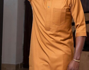 Handgefertigtes afrikanisches Dashiki-Set, Passendes Hemd und Hose, Hochzeit Bräutigam Anzug