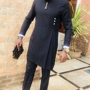 African Wear | Men Clothing| Kaftan African Men Shirt and Down White | Dashiki Mens Shirt| Family African Wear | African Men&#39;s Clothing| DHL