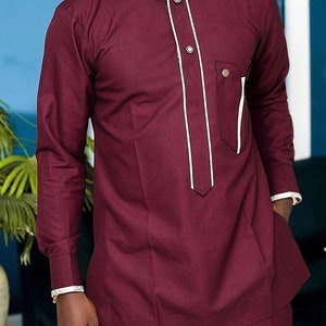 African Wear | Men Clothing| Kaftan African Men Shirt and Down White | Dashiki Mens Shirt| Family African Wear | African Men&#39;s Clothing| DHL