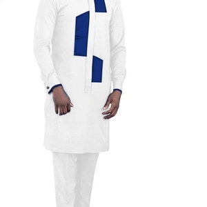 Kaftan męski, tradycyjny ubiór męski, ubiór senatora, afrykański garnitur męski, garnitur dla drużbów, Agbada dla mężczyzn, style Agbada dla mężczyzn, odzież męska