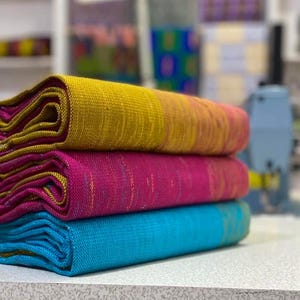 Authentieke Kente 6 yards echte Ghana handgeweven Kente-stof en Kente-doek Ombre Afrikaanse stof Afrikaanse Bonwire Ghana Kente traditioneel