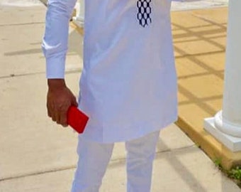 Kaftan African Men's Shirt and Pants Set | Dashiki Clothing