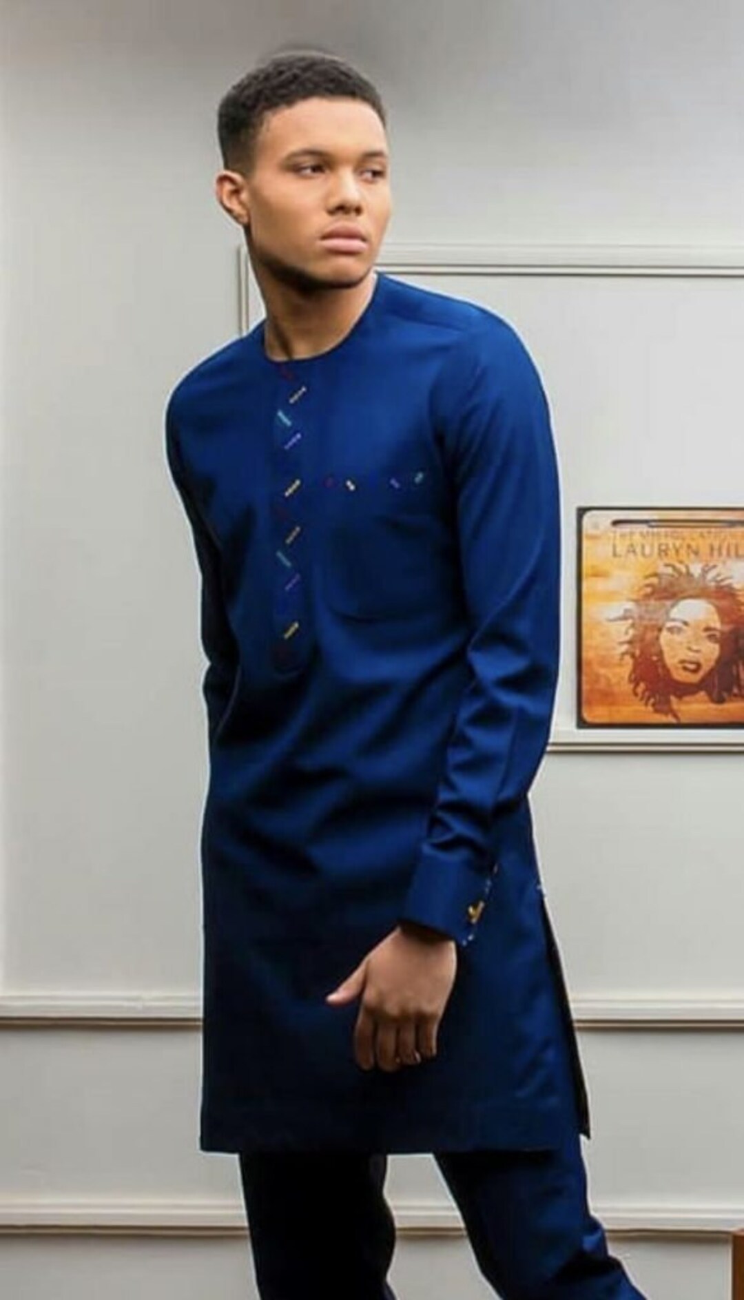 African Men Clothing Kaftan African Men Shirt and Down Dashiki Mens ...