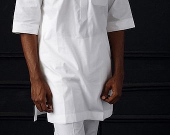 African Clothing for Men-white Dashiki S-5X - Etsy